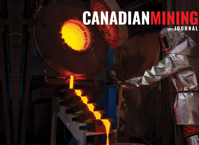CMJ Magazine cover canadian mining journal magzine cover